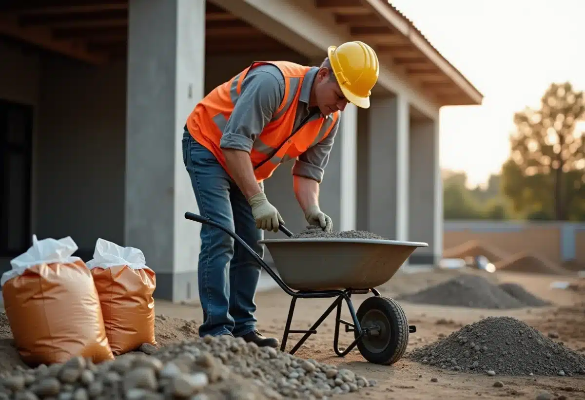 Combien de sacs de ciment pour 1 m³ de béton : astuces pour un mélange parfait